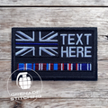 POLICE MEDAL/TEXT PATCH