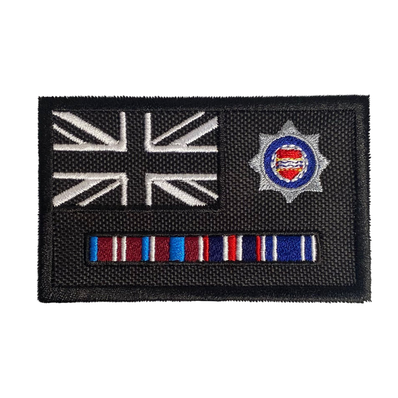 POLICE MEDAL/TEXT PATCH