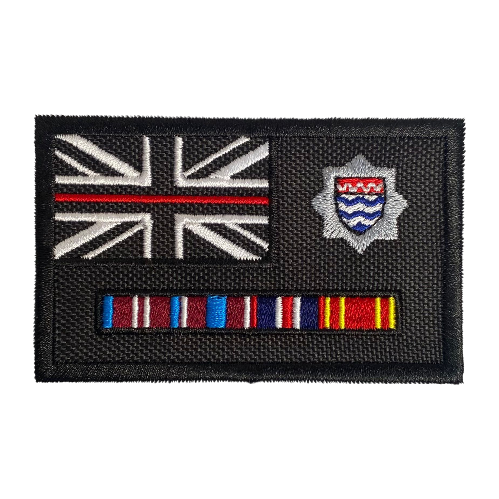 FIREFIGHTER MEDAL/TEXT PATCH
