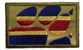 Royal Army Veterinary Corps PAW Embroidered Badge