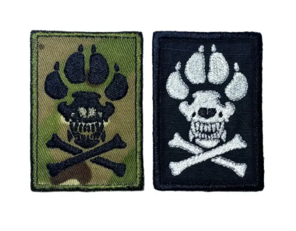 K9UNIT/DOG HANDLER EMBROIDERED BADGE