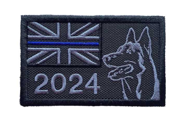 POLICE DOG ZAP PATCH