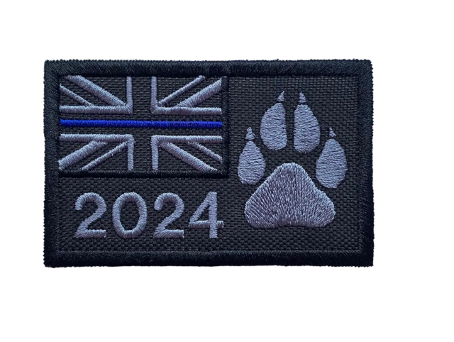 POLICE DOG ZAP PATCH