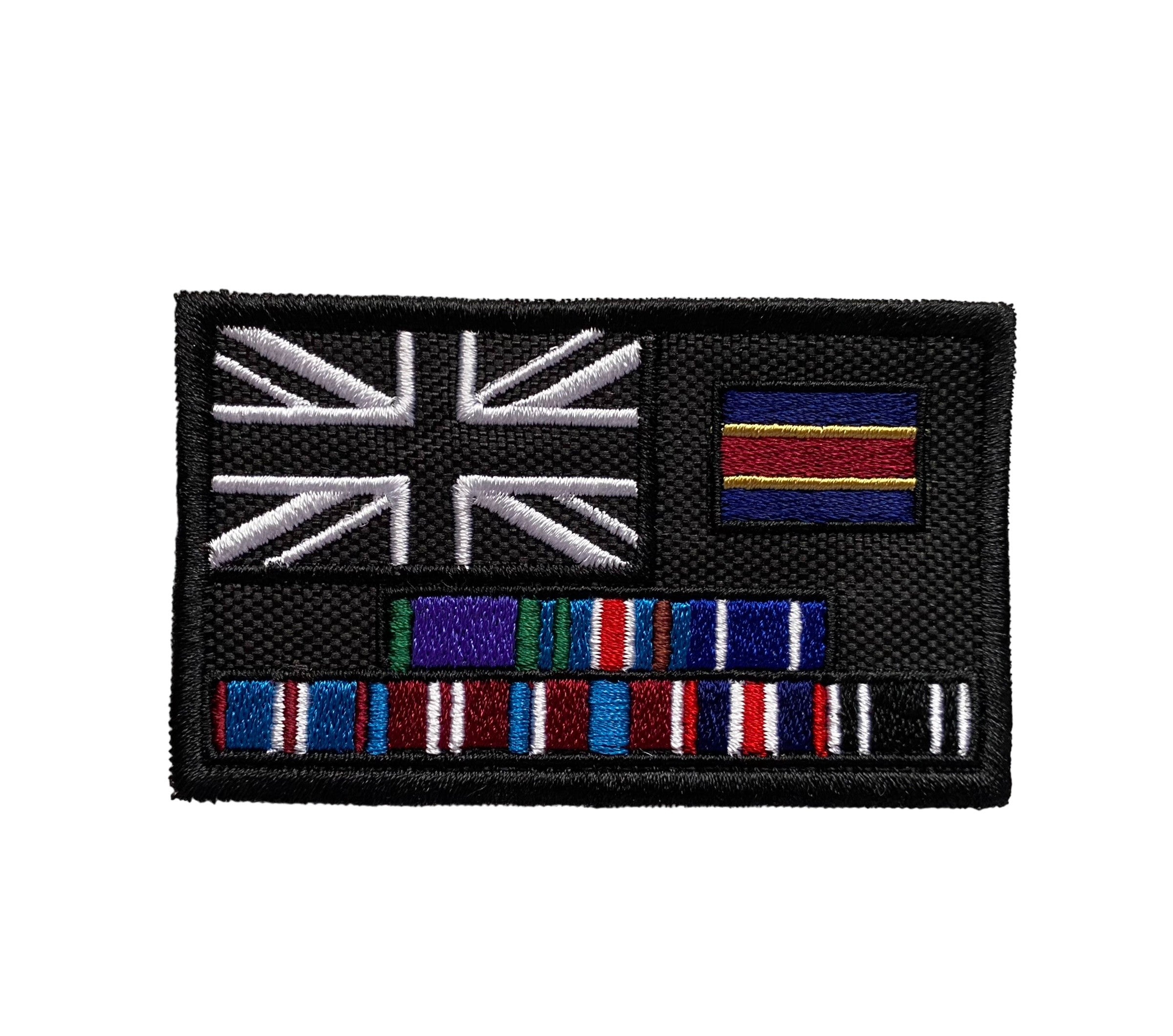 MILITARY MEDAL/TEXT PATCH